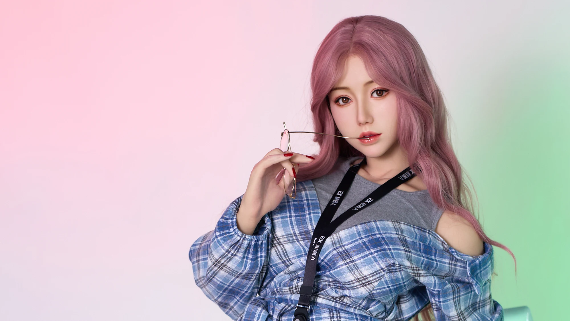 EXDOLL浮世绘系列硅胶仿真人偶 - 千雪（粉红女郎）